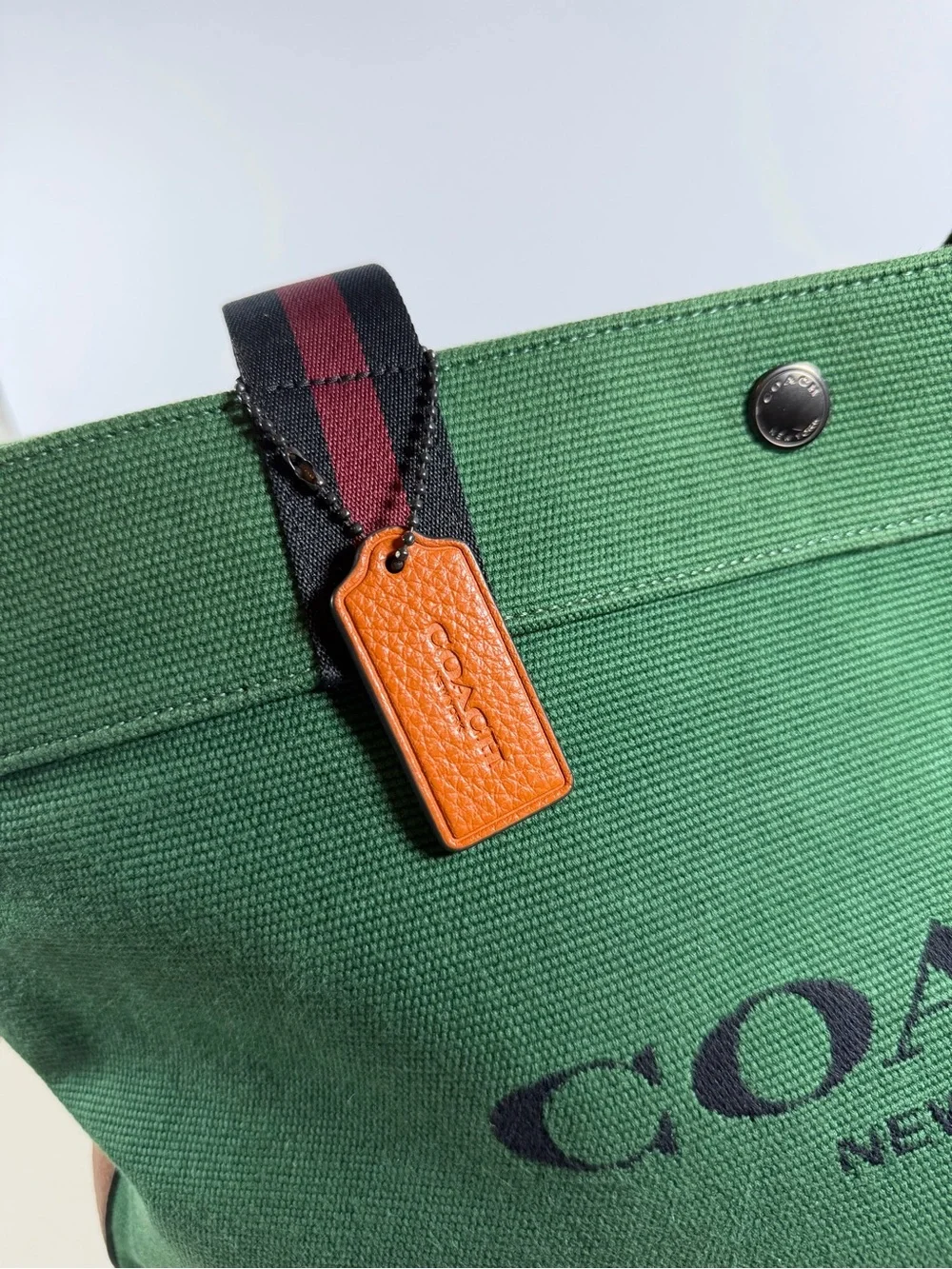 Coach canvas tote